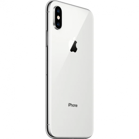 Apple iPhone X 256GB Ezüst, A- osztályú, használt, garancia 12 hónap.