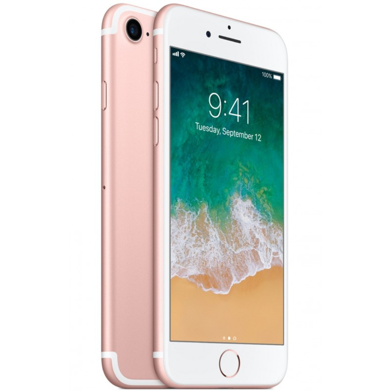 Apple iPhone 7 128GB Rose Gold, B osztály, használt, 12 hónapos garancia, áfa nem vonható le