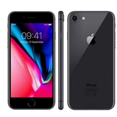 Apple iPhone 8 256GB Szürke, B osztály, használt, 12 hónap garancia, ÁFA nem vonható le