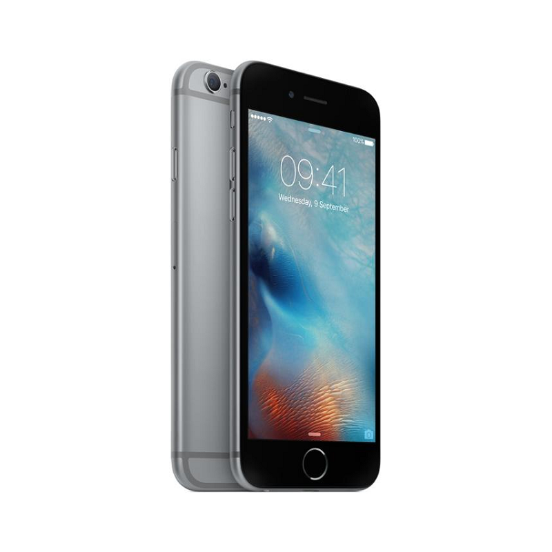 Apple iPhone 6 16GB szürke, A- osztály, használt, garancia 12 hónap, ÁFA le nem vonható