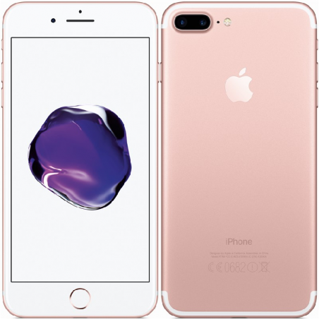 Apple iPhone 7 Plus 256GB Rose Gold, B osztály, használt, 12 hónap garancia, ÁFA nem levonható