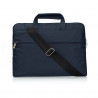 IssAcc táska MacBookhoz, notebookhoz 13,3" / 14", sötétkék, PN: 09032022a