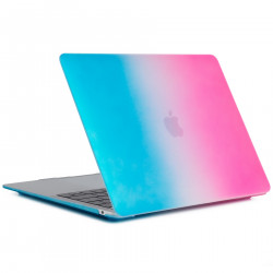 Műanyag borítás MacBook Air A1466 Pink-Blue készülékhez