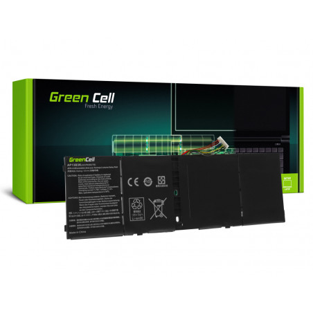 Zöld akkumulátor AP13B3K, Acer Aspire ES1-511 V5-552 V5-552P V5-572 V5-573 V5-573G V7