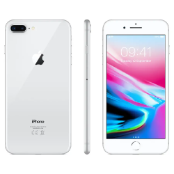 Apple iPhone 8 Plus 64 GB Silver, használt, A- osztály, 12 hónap garancia
