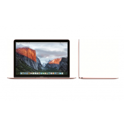 MacBook 12 "Retina 2017, 8 GB, 512 GB SSD, A osztály, Rose Gold, felújított, 12 hónap garancia