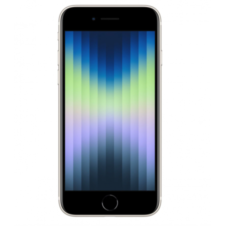 Apple iPhone SE 2022 64GB Starlight, új osztályú, használt, 12 hónap garancia, ÁFA nem vonható le