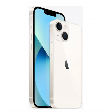 Apple iPhone 13 mini 128GB fehér, A- osztály, használt, garancia 12 hónap, ÁFA nem levonható