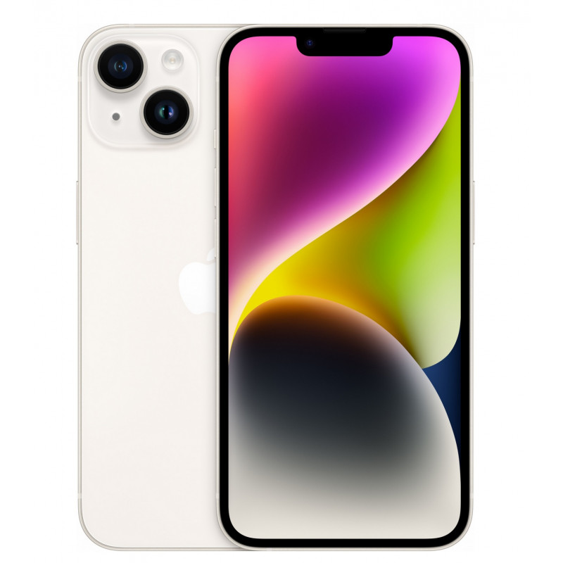 Apple iPhone 14 256GB Fehér, A osztályú, használt, 12 hónap garancia, ÁFA nem levonható