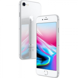 Apple iPhone 8 64GB Ezüst, A- osztály, használt, garancia 12 hónap, áfa nem vonható le