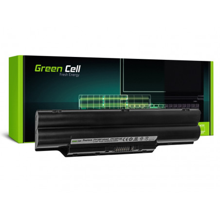 Zöld cellás akkumulátor a Fujitsu-Siemens Lifebook S2210 S6310 L1010 P770 / 11.1V 440