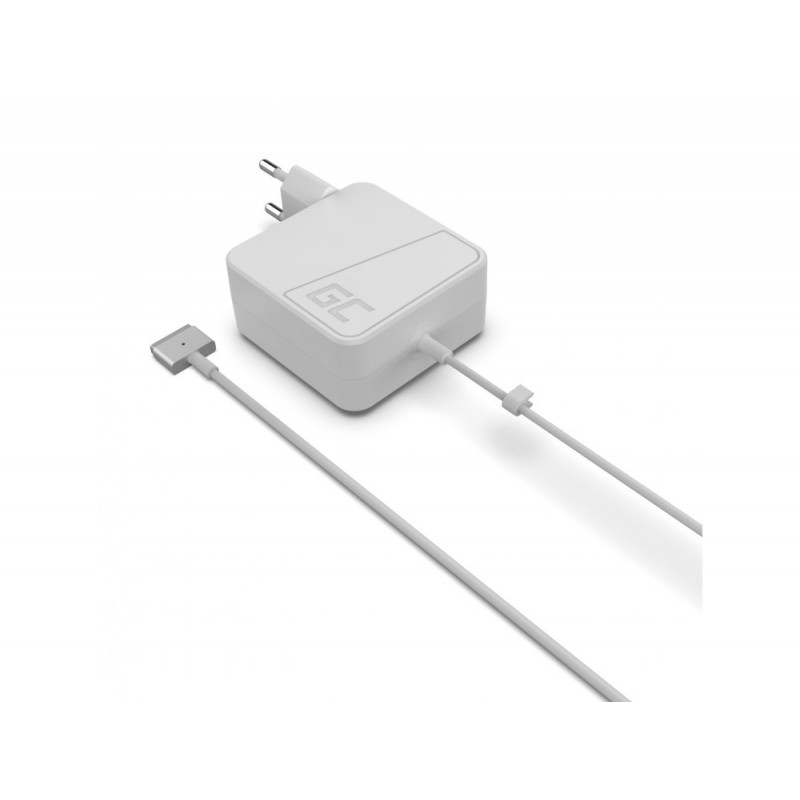 Zöld cellás töltő hálózati adapter Apple MacBook 45W / 14.5V 3.1A / Magsafe 2-hez