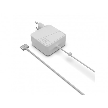 Zöld cellás töltő hálózati adapter Apple MacBook 45W / 14.5V 3.1A / Magsafe 2-hez