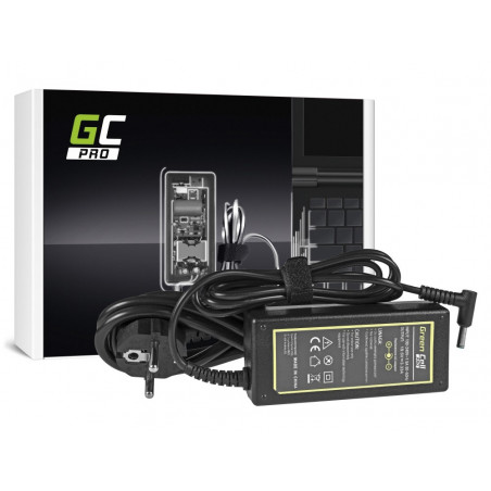 Green Cell PRO töltő Töltő hálózati adapter HP 65W / 19,5V 3,33A / 4,5mm-3,0mm