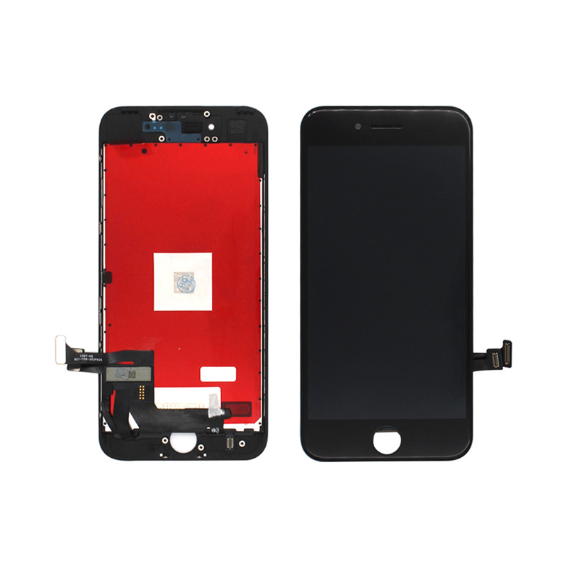 LCD iPhone 7-hez LCD kijelző és érintőképernyő. felület fekete, AAA minőség