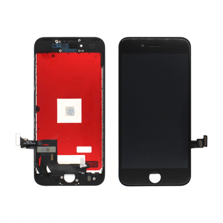 LCD iPhone 7-hez LCD kijelző és érintőképernyő. felület fekete, AAA minőség