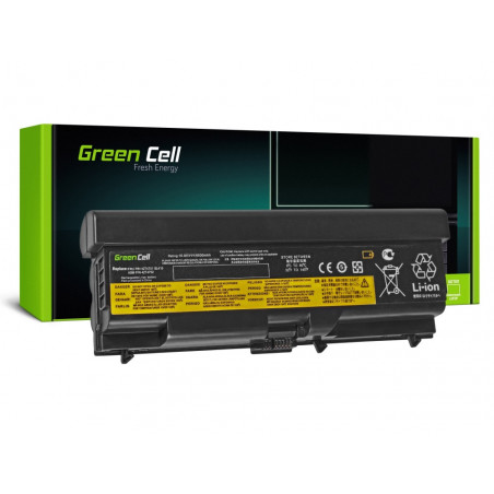 Zöld cellás akkumulátor Lenovo ThinkPad T410 T420 T510 T520 W510 / 11.1V 6600mAh