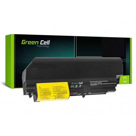 Zöld cellás akkumulátor Lenovo ThinkPad R61 T61p R61i R61e R400 T61 T400 / 11,1V 6600mAh