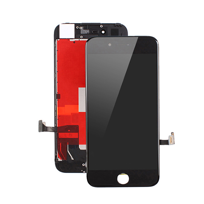 LCD iPhone 8-hoz LCD kijelző és érintőképernyő. felület, fekete, eredeti minőség