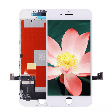 LCD iPhone 8-hoz LCD kijelző és érintőképernyő. fehér felületű, AAA minőségű