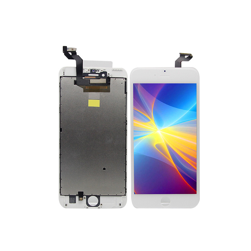 LCD iPhone 6S Plus LCD kijelző és érintőképernyő. felület, fehér, AAA minőség