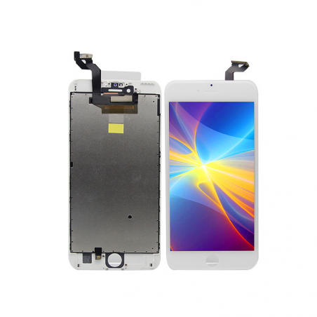 LCD iPhone 6S Plus LCD kijelző és érintőképernyő. felület, fehér, AAA minőség