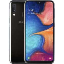 Samsung Galaxy A20e 32GB, fekete, A osztályú - használt, az áfa nem vonható le
