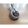 1 m-es USB-C kábel fonott fehér