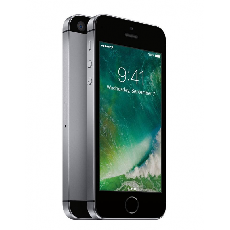 Apple iPhone SE 64GB Szürke, B osztály, használt, garancia 12 hónap, áfa nem vonható le