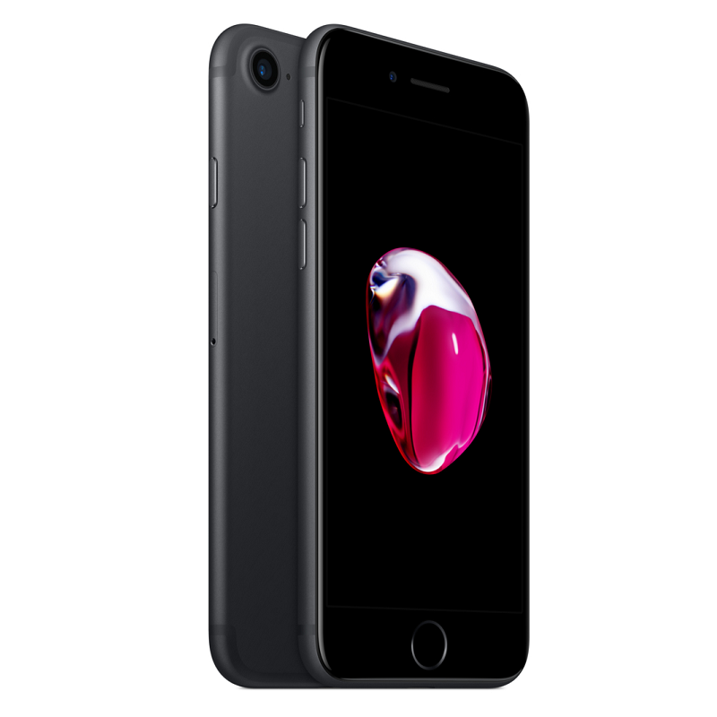 Apple iPhone 7 128GB Fekete, B osztály, használt, garancia 12 hónap, áfa nem vonható le