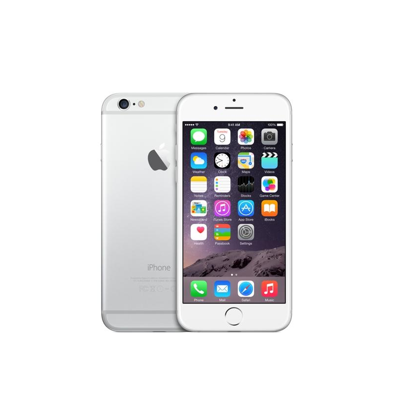 Apple iPhone 6 64GB Silver, B osztály, használt, garancia 12 hónap, áfa nem vonható le