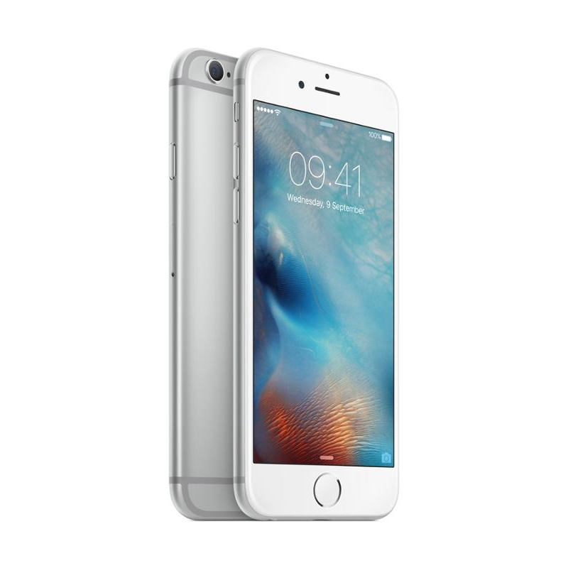 Apple iPhone 6s 64GB Ezüst, A- osztály, használt, garancia 12 hónap, áfa nem vonható le