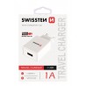 Swissten töltőadapter Smart IC 1x USB 1A POWER WHITE