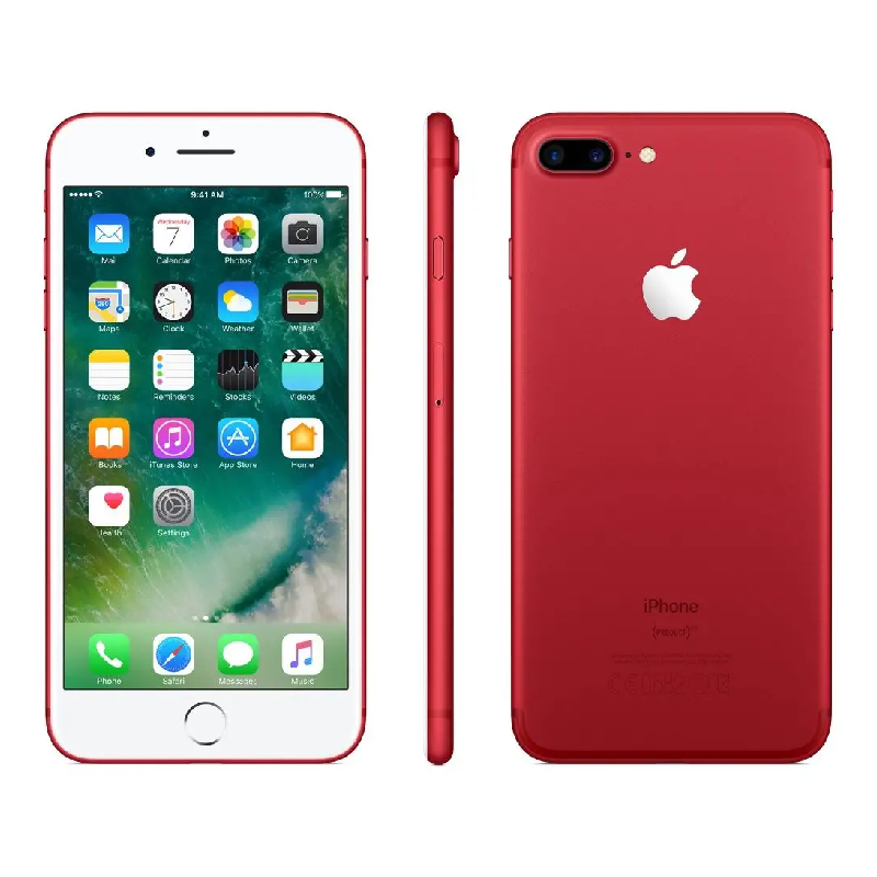 Apple iPhone 7 Plus 128GB Red, A- osztály, használt, garancia 12 hónap, ÁFA nem levonható