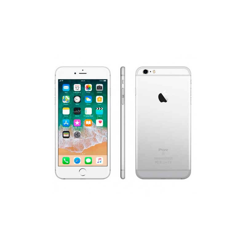 Apple iPhone 6s 32GB Ezüst, A- osztály, használt, garancia 12 hónap, áfa nem vonható le
