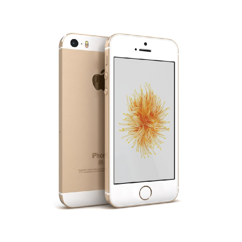 Apple iPhone SE 32GB Gold, A- osztály, használt, garancia 12 hónap, áfa nem vonható le