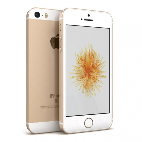 Apple iPhone SE 32GB Gold, A- osztály, használt, garancia 12 hónap, áfa nem vonható le