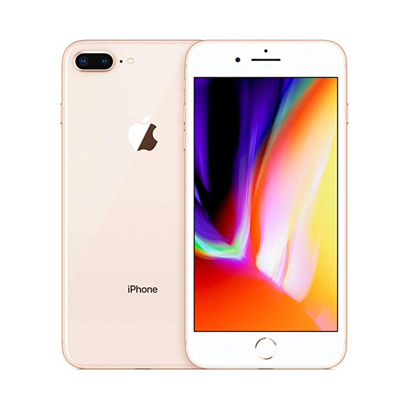 Apple iPhone 8 Plus 64GB Gold, class A-, used, warranty 12 months, VAT cannot be deducted