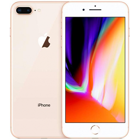 Apple iPhone 8 Plus 64GB Gold, class A-, used, warranty 12 months, VAT cannot be deducted