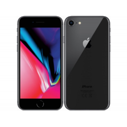 Apple iPhone 8 64GB Szürke, A- osztály, használt, garancia 12 hónap, áfa nem vonható le