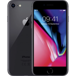 Apple iPhone 8 64GB Szürke, A- osztály, használt, garancia 12 hónap, áfa nem vonható le